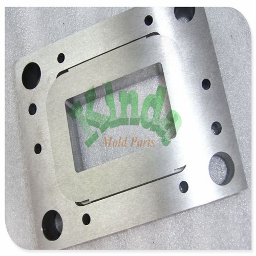 High precision stamping wire EDM square mold parts, special forming punch with thread and holes