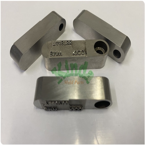 High precision wire cutting square punch with laser marking, custom punch die for BMW automotive mold parts