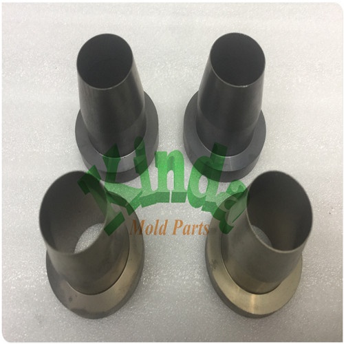 High precision special cutting die bushing with nitrided, steel hardened bushes with cylindrical head