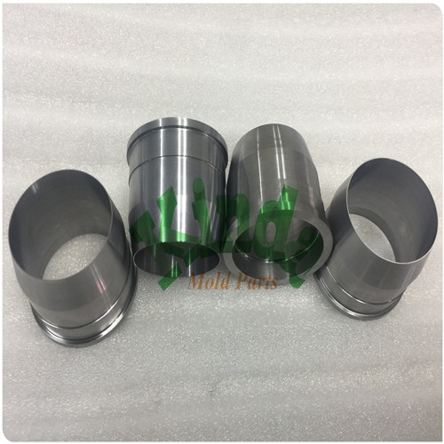 High precision CNC lathe guie bushes with cylindrical head, steel die bushes for stamping mold parts
