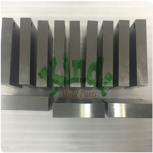 High precision special forming metal punch for die press tools,  customized forming square punch with thread and inner holes