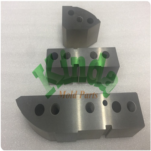 High precision  Wire EDM carbide piercing punch with inner thru thread, carbide metal punch for stamping mold tools