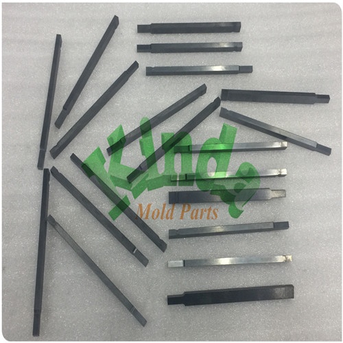 High precision customized block punch with TICN coating, special forming punch for die press components, China supply piercing metal punch for automotive parts