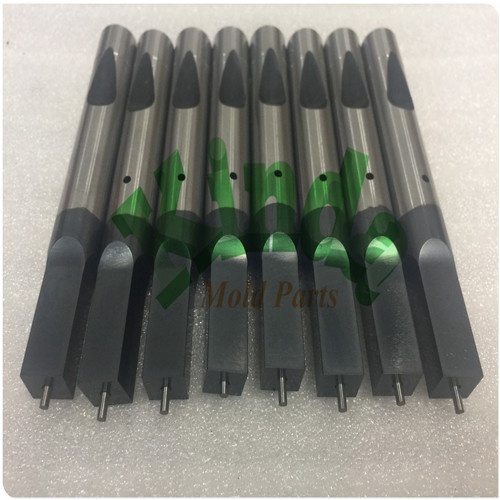 High precision Dayton/Lane/MISUMI/MOELLER/MDL stanard ball lock punch for die press tooling, special forming punch with ball lock, square piercing punch with TICN coating
